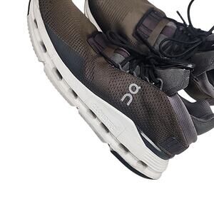 On Cloud Cloudnova Women's Athletic Running Shoes. Sz 8 Brown Black